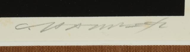 Charley Harper Signed Limited Edition Serigraph "Raccsnack"