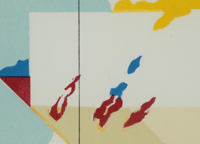 Signed and Numbered Limited Edition Serigraph "Square #8"