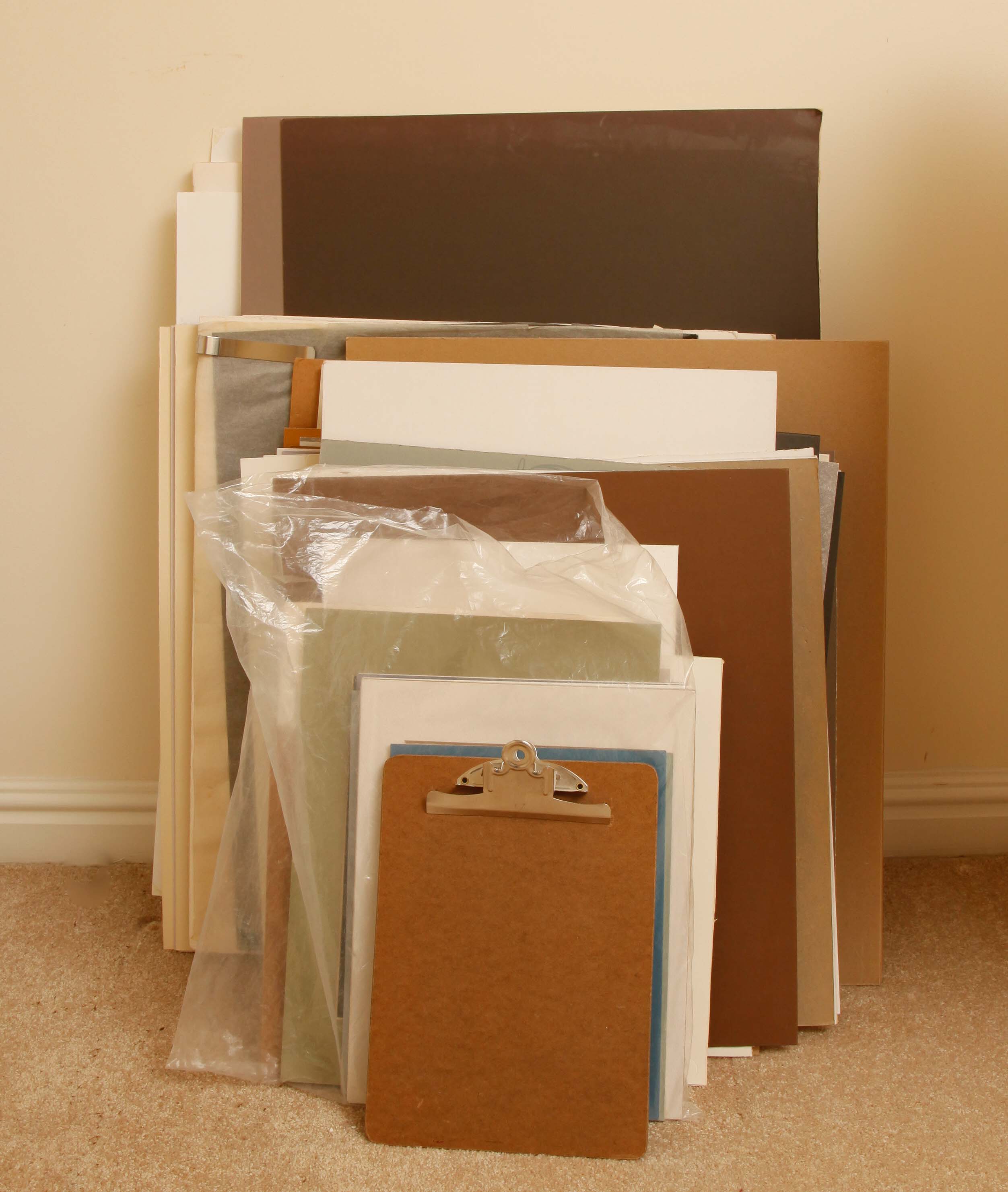 Two Art Easels and Supplies