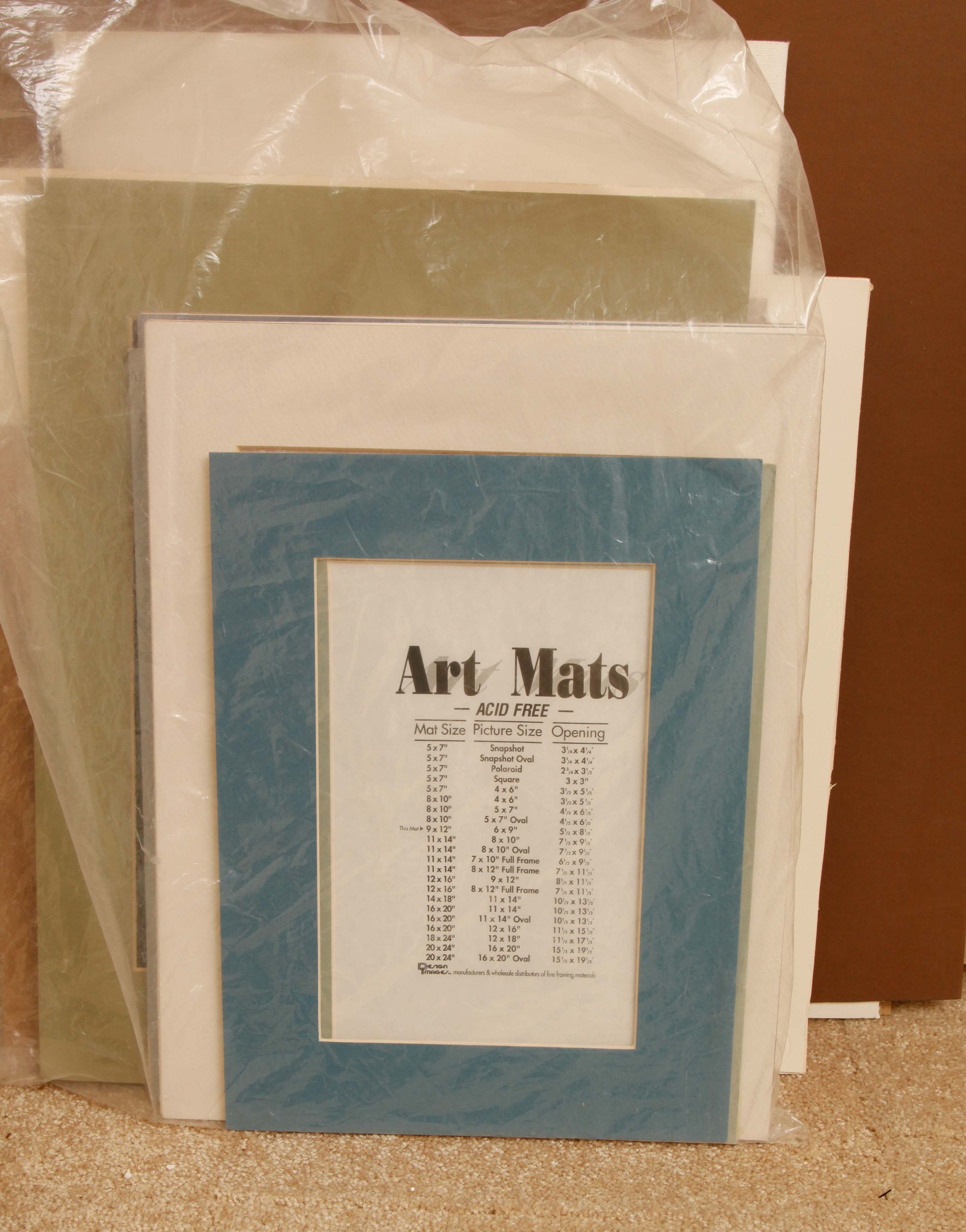 Two Art Easels and Supplies