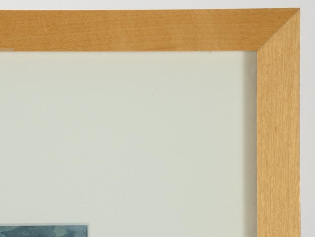 Original Watercolor "Palms" Attributed to Virginia Revell