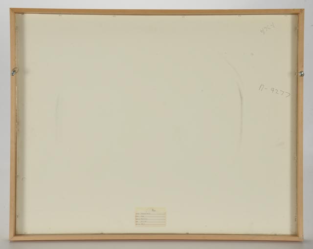 Original Watercolor "Palms" Attributed to Virginia Revell