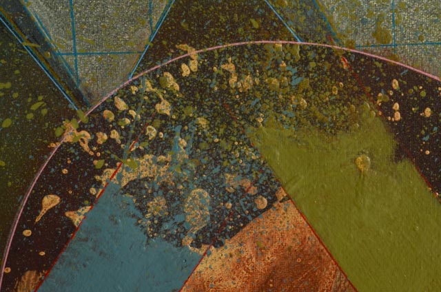 John Spurgen Original Mixed Media Painting "Express"