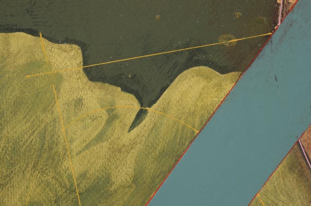 John Spurgen Original Mixed Media Painting "Express"