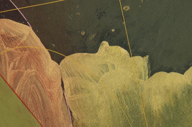 John Spurgen Original Mixed Media Painting "Express"