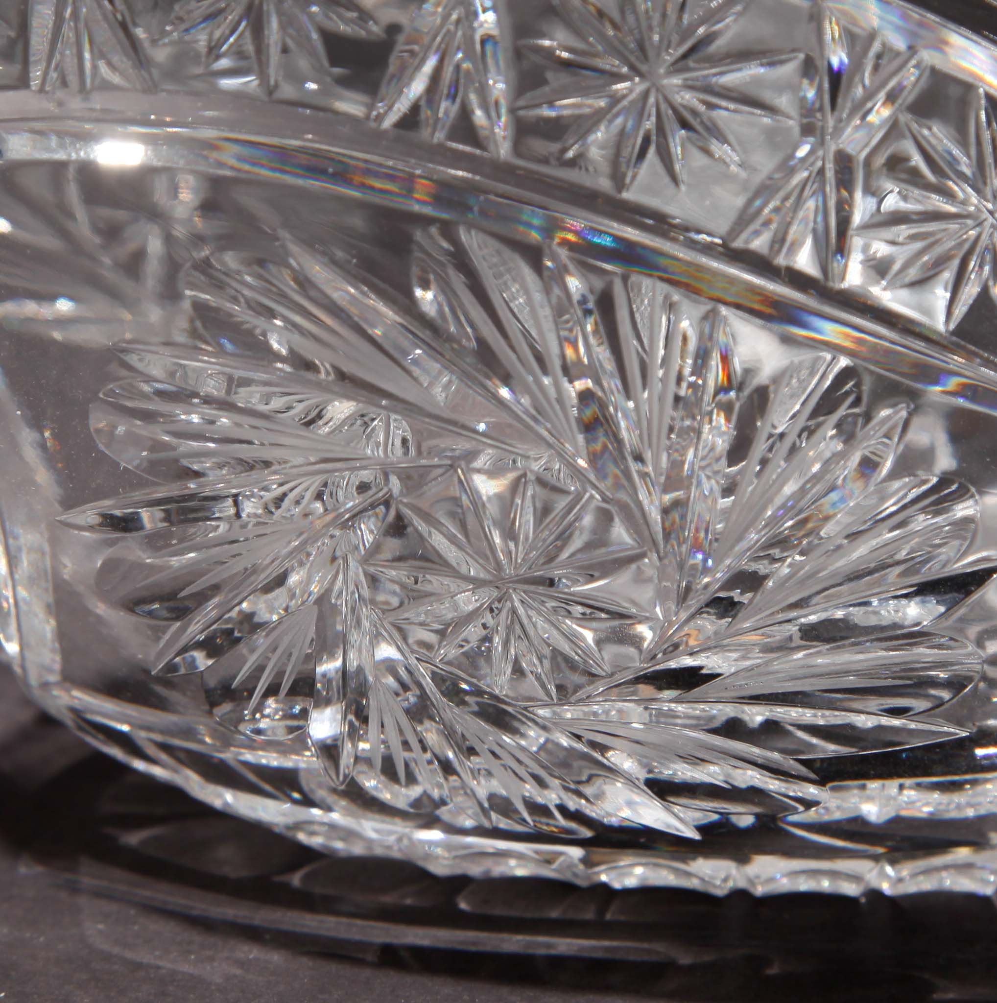 Collection of Crystal and Glassware