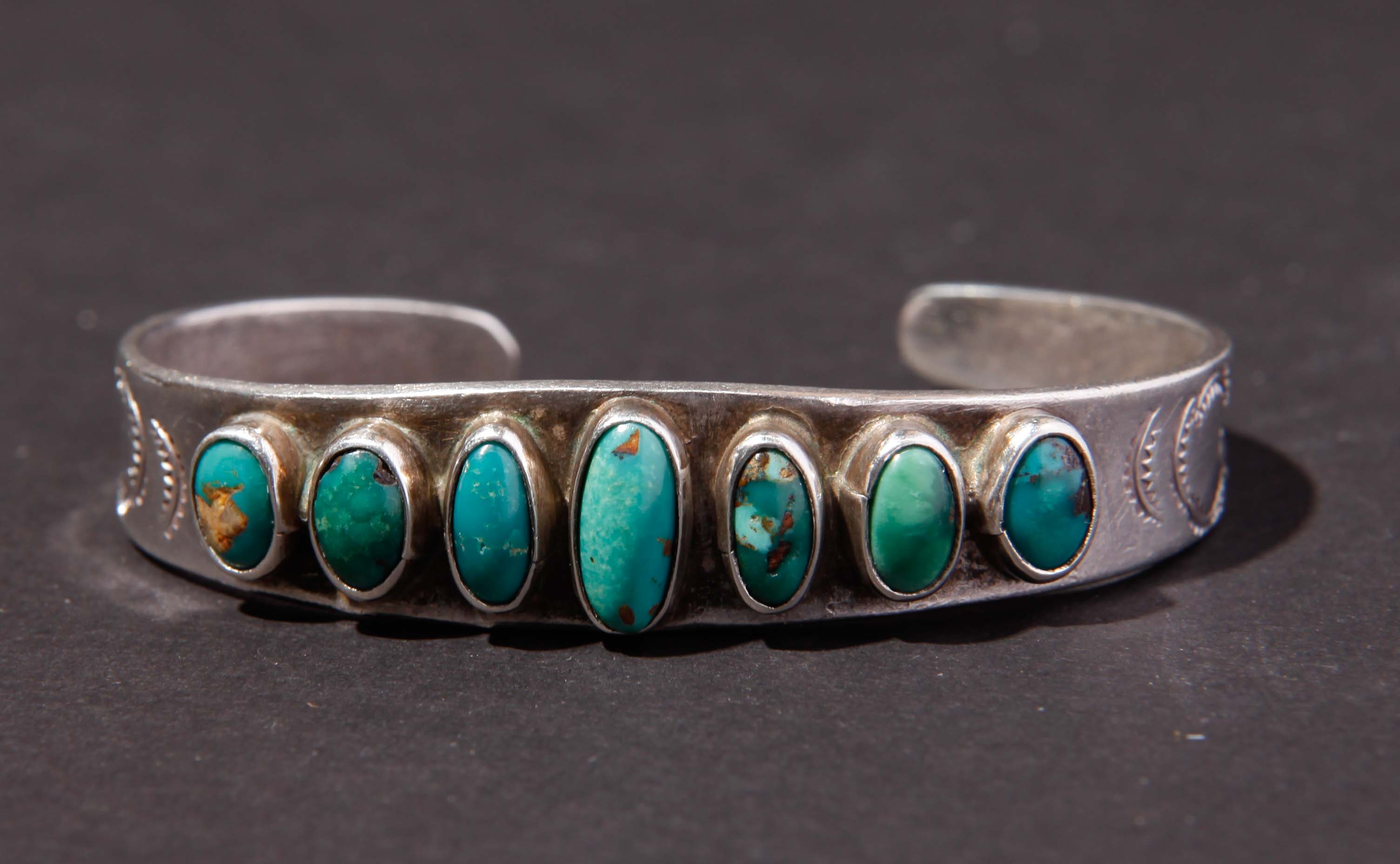 Silver Tone Jewelry With Turquoise Stones