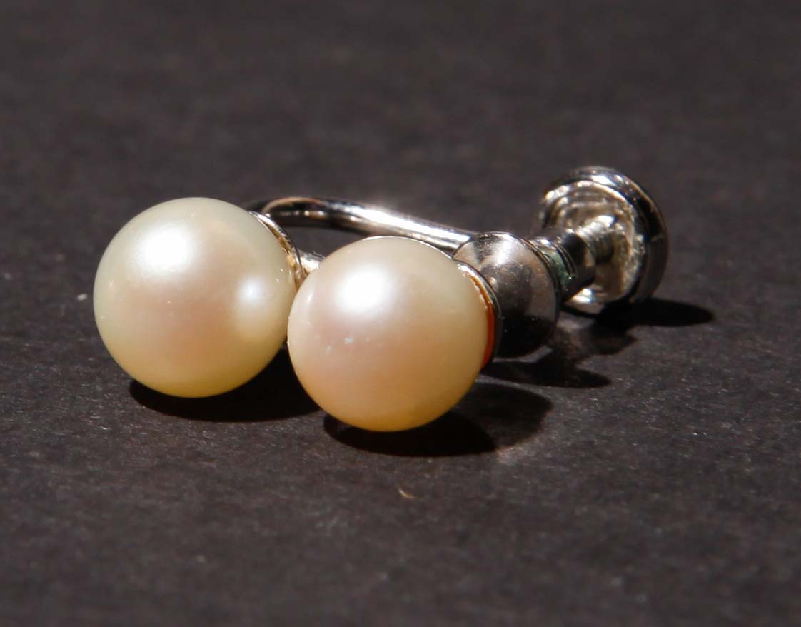 12K Gold Filled Cultured Pearl Earrings