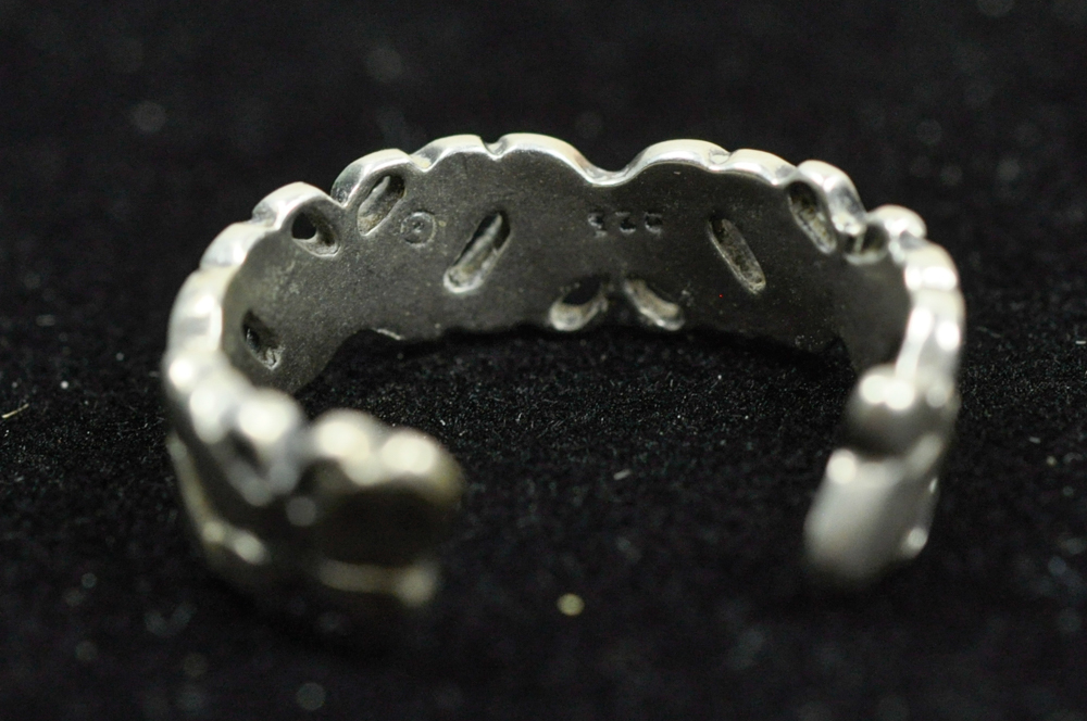 Collection of Sterling Silver Toe Rings