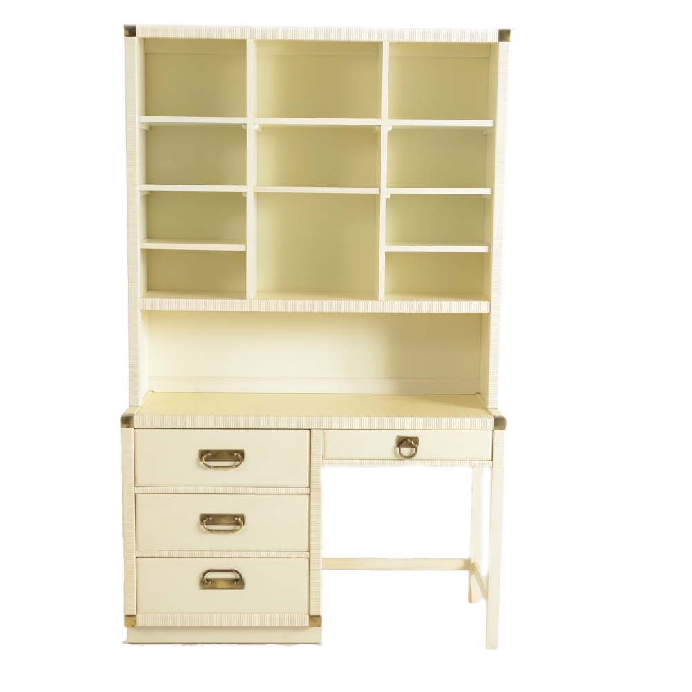 Drexel Heritage "Crosswinds" Desk with Hutch