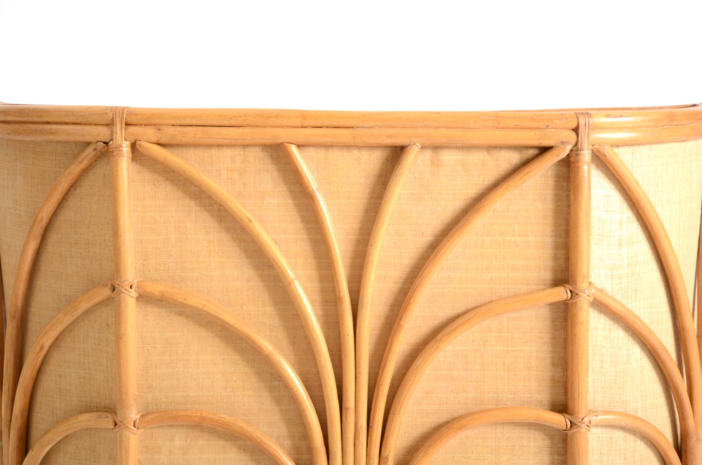 Rattan "Tiki" Counter Bar