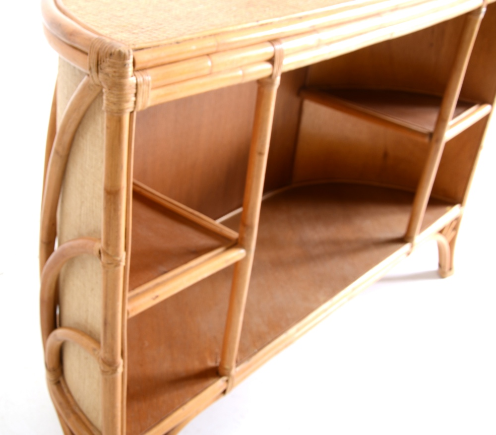 Rattan "Tiki" Counter Bar