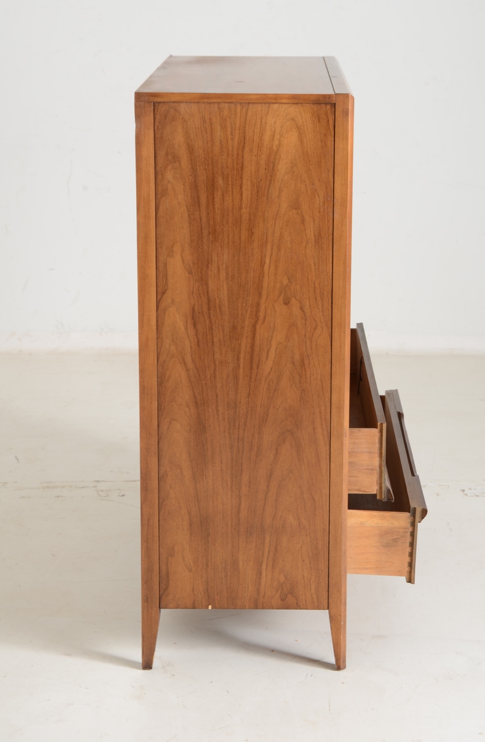 Walnut Laminate Tall Chest