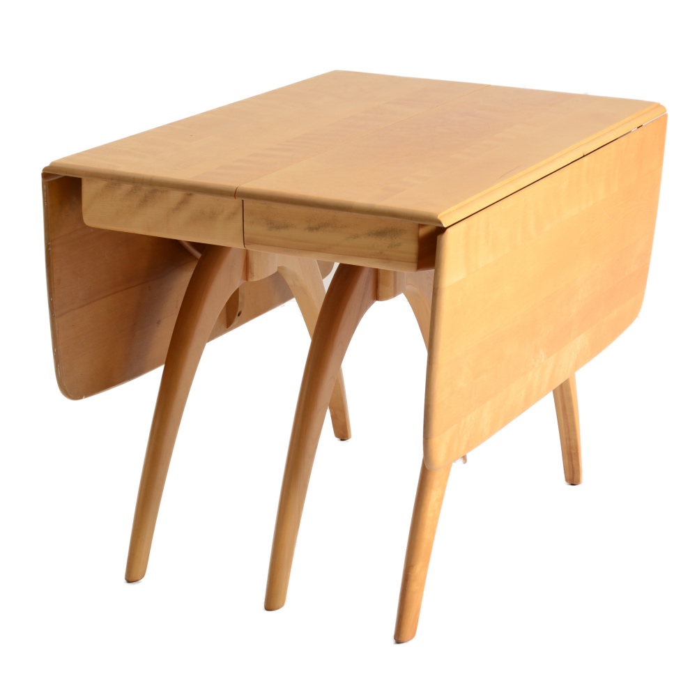 Heywood Wakefield Butterfly Drop-Leaf Dining Table