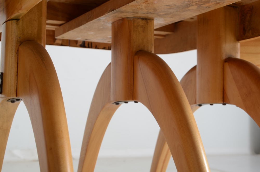 Heywood Wakefield Butterfly Drop-Leaf Dining Table