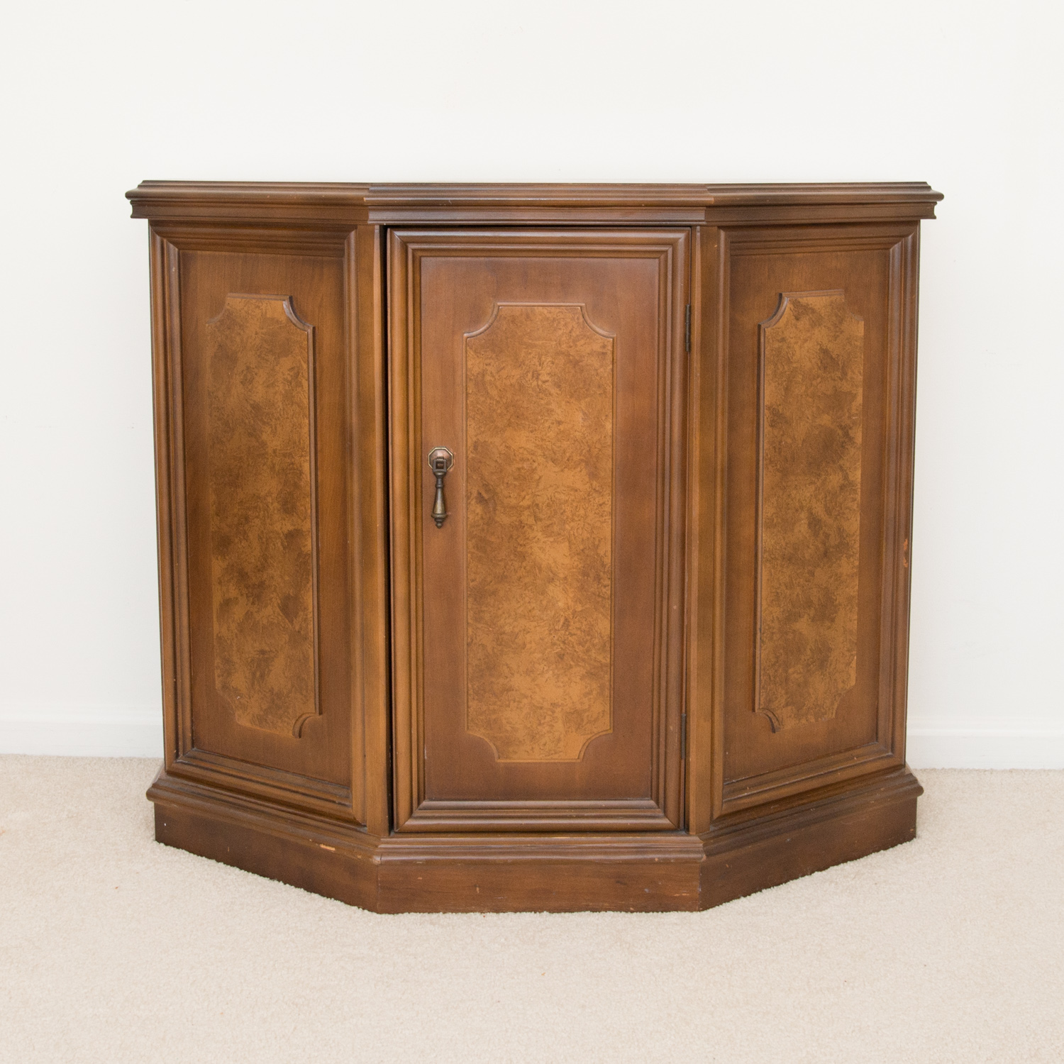 Vintage Console Storage Cabinet