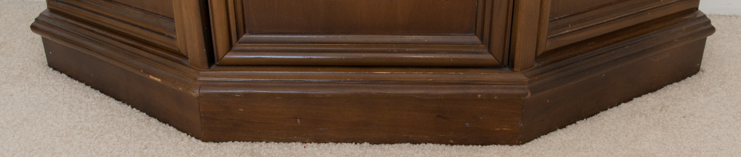 Vintage Console Storage Cabinet