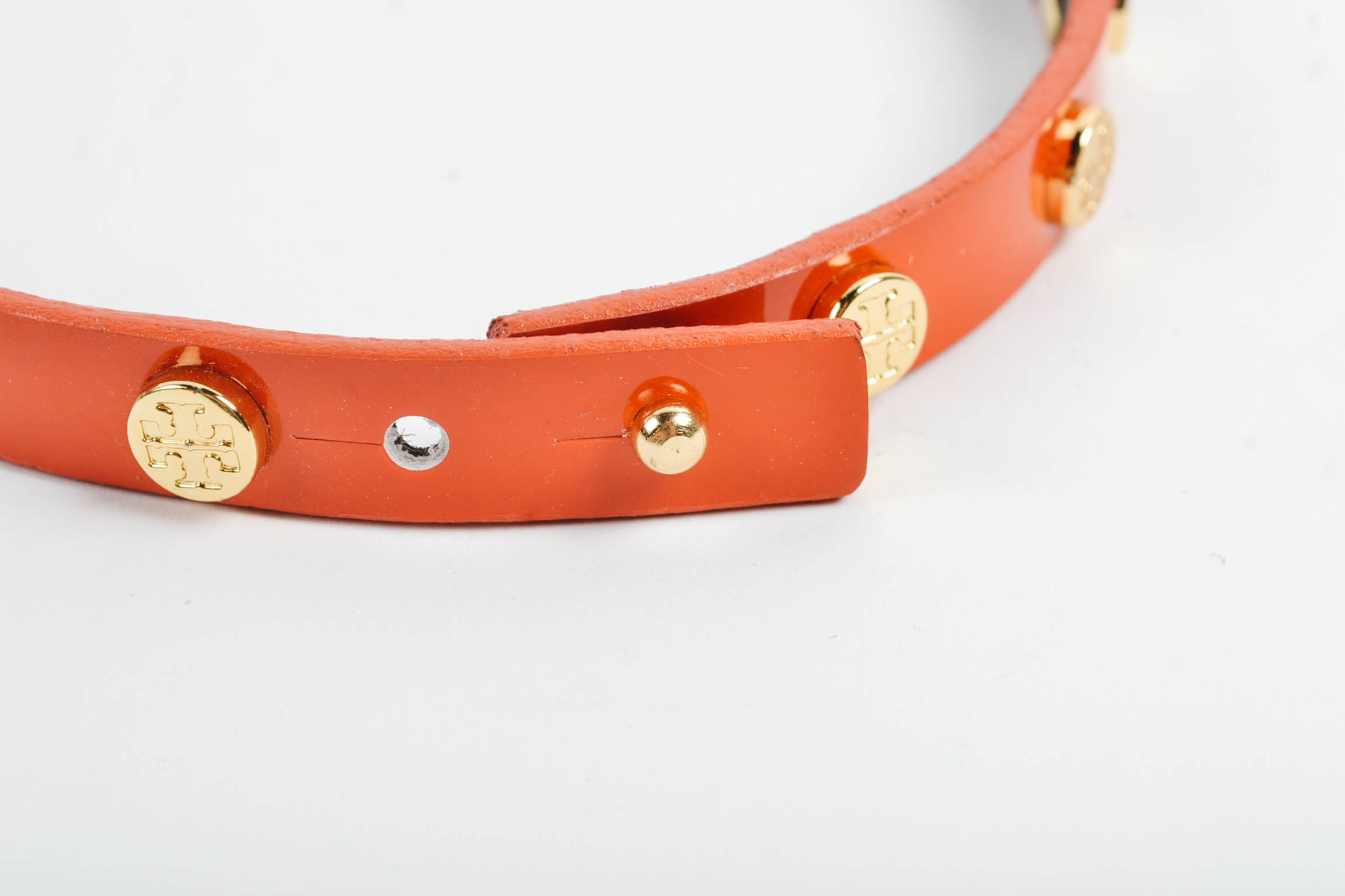 Red Tory Burch Wrap Bracelet