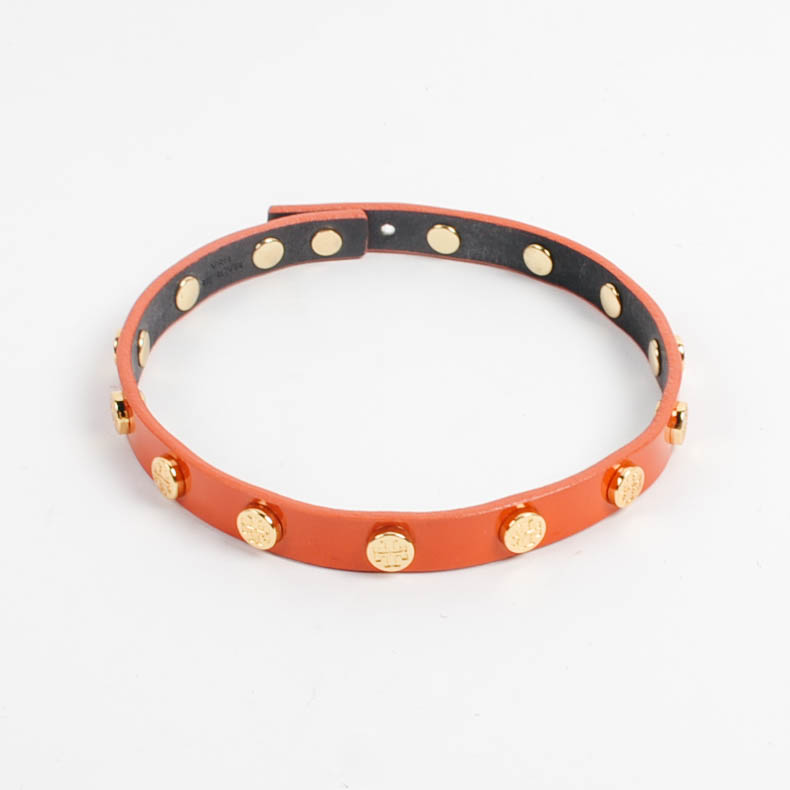Red Tory Burch Wrap Bracelet
