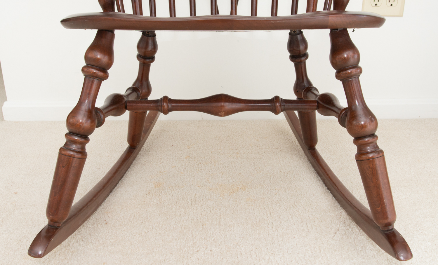 Hale Furniture Company Duxbury Windsor Cherry Rocking Chair