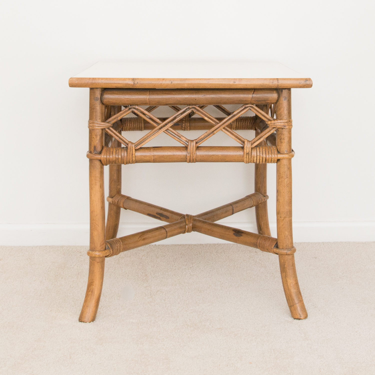 Rattan Accent Table