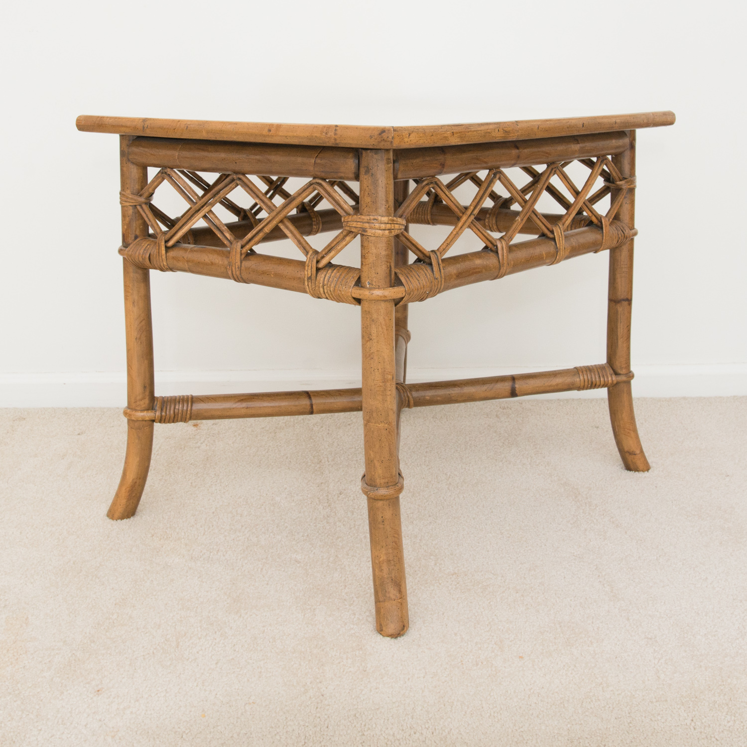 Rattan Accent Table