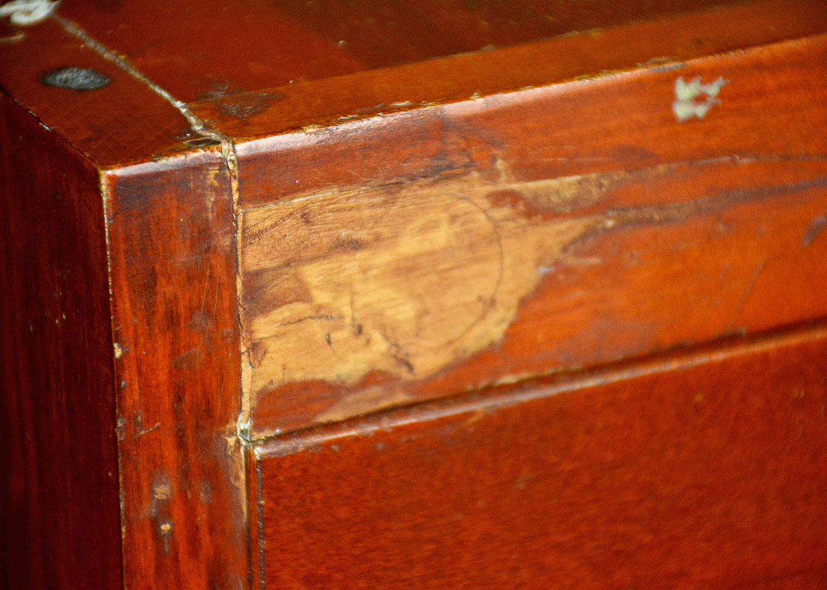 Antique Globe-Wernicke Wood Filing Cabinet