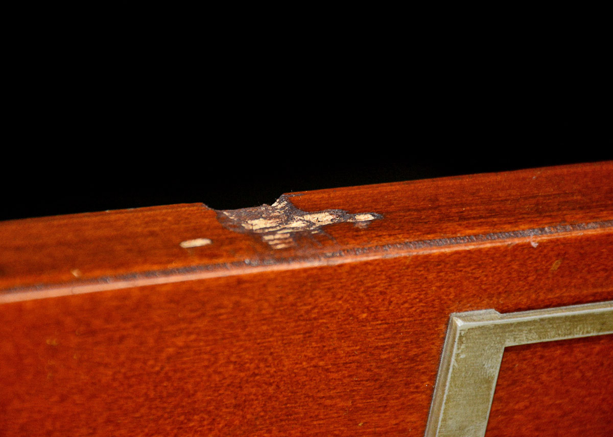 Antique Globe-Wernicke Wood Filing Cabinet