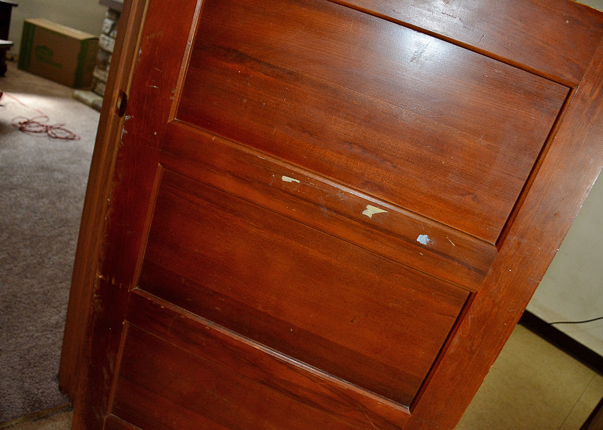 Antique Globe-Wernicke Wood Filing Cabinet