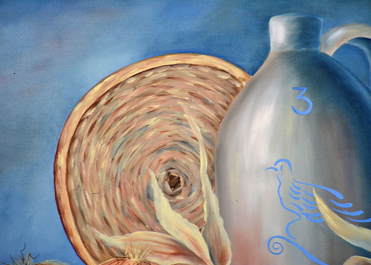 Betty Pottinger Original Oil Painted Still Life