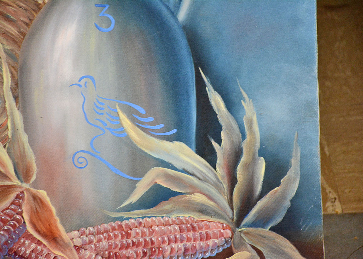 Betty Pottinger Original Oil Painted Still Life