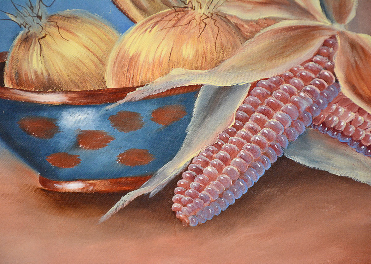 Betty Pottinger Original Oil Painted Still Life