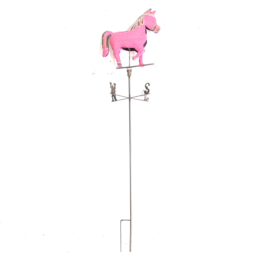Pink Pony Weathervane