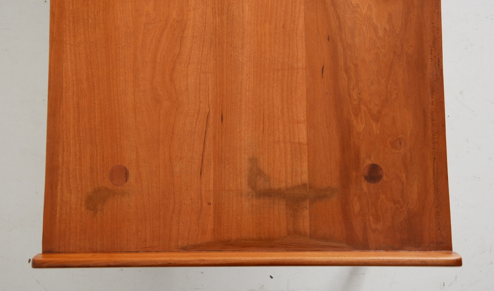 Mid Century Modern Willet Solid Cherry Bench Coffee Table