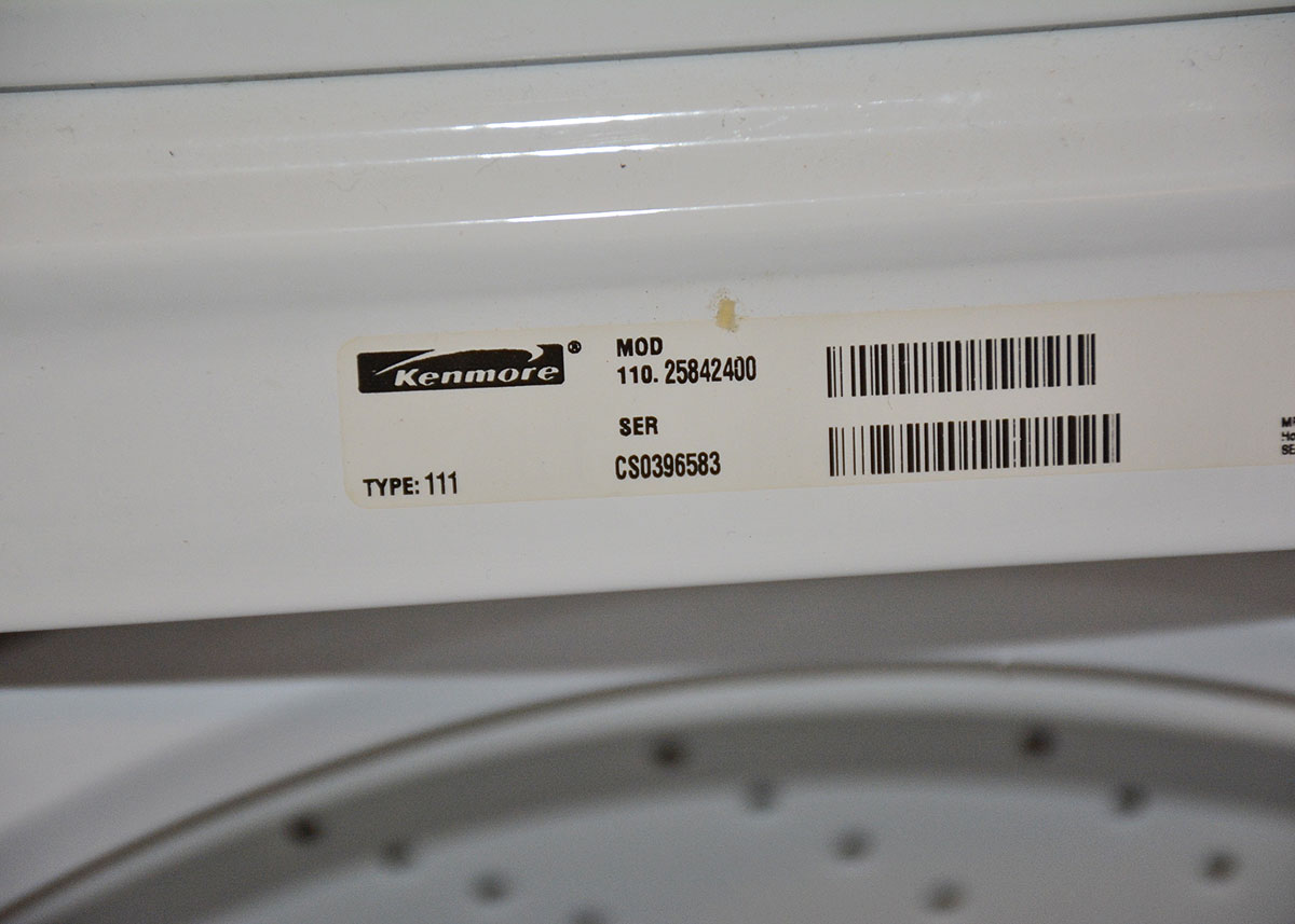 Kenmore 80 Series Top Loading Washer