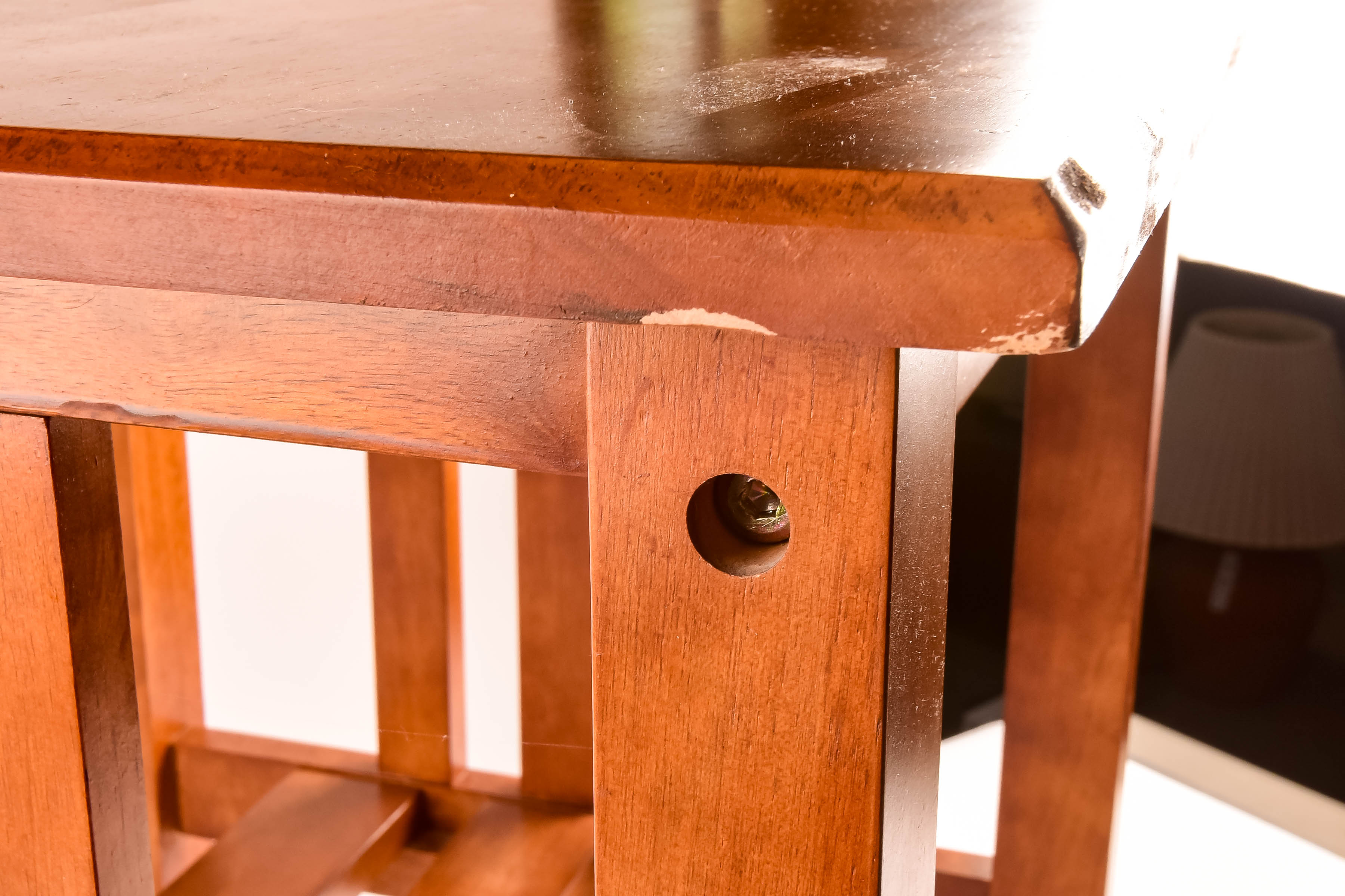 Pair of Mission-Style End Tables