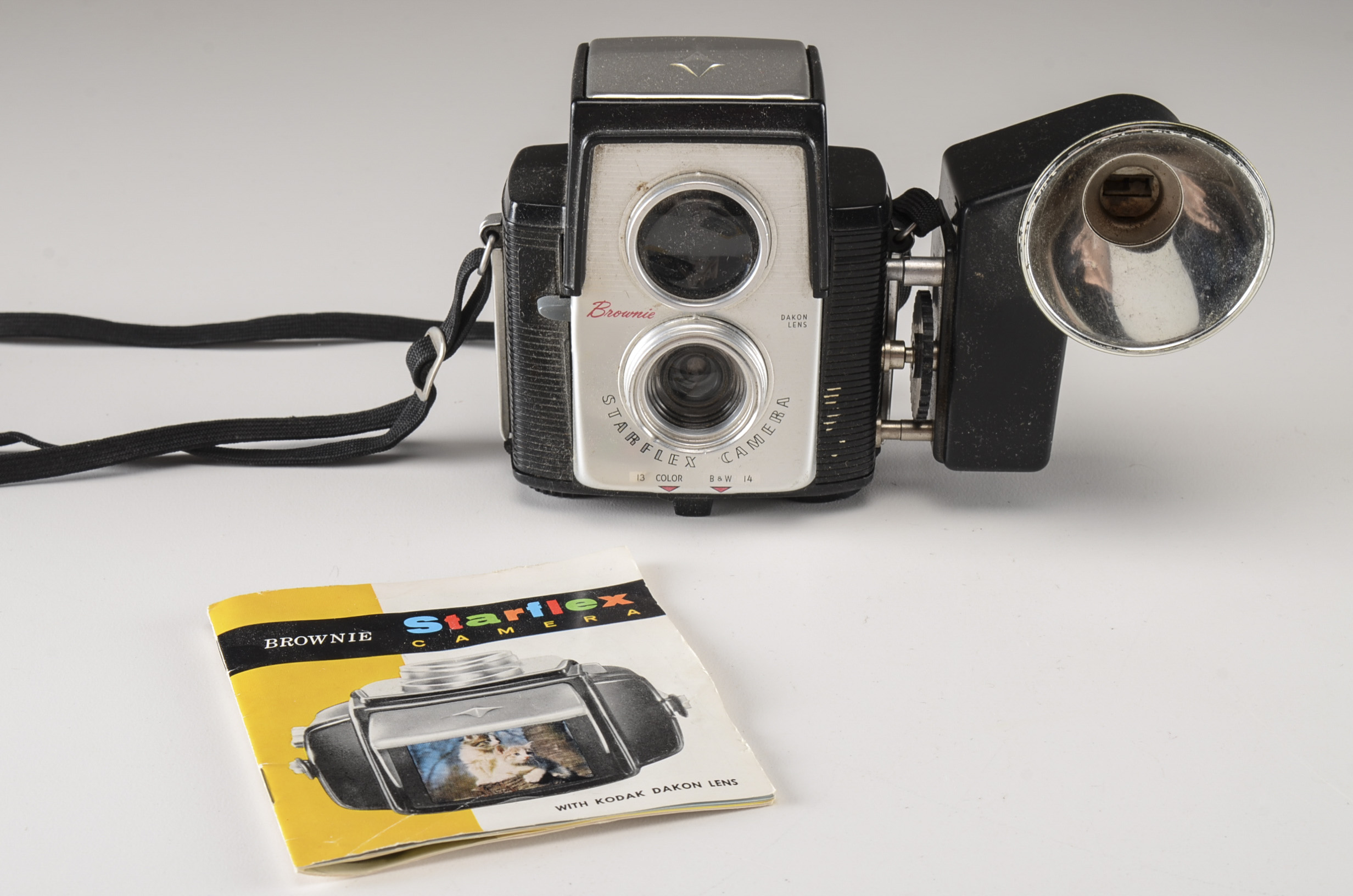 Vintage Kodak Slide Projector, Flasholder and Brownie Starflex Camera