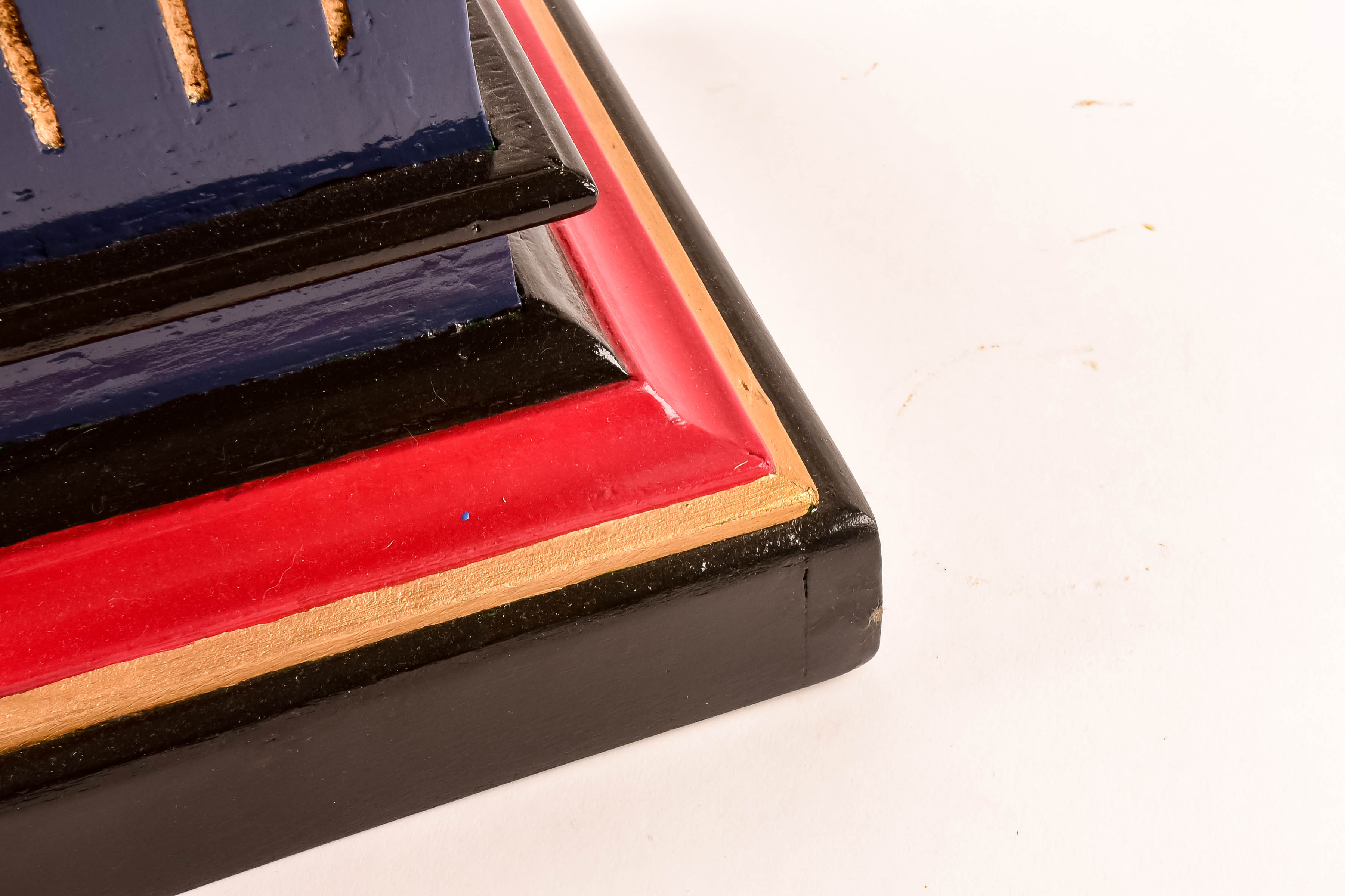 Painted Wood Pedestal