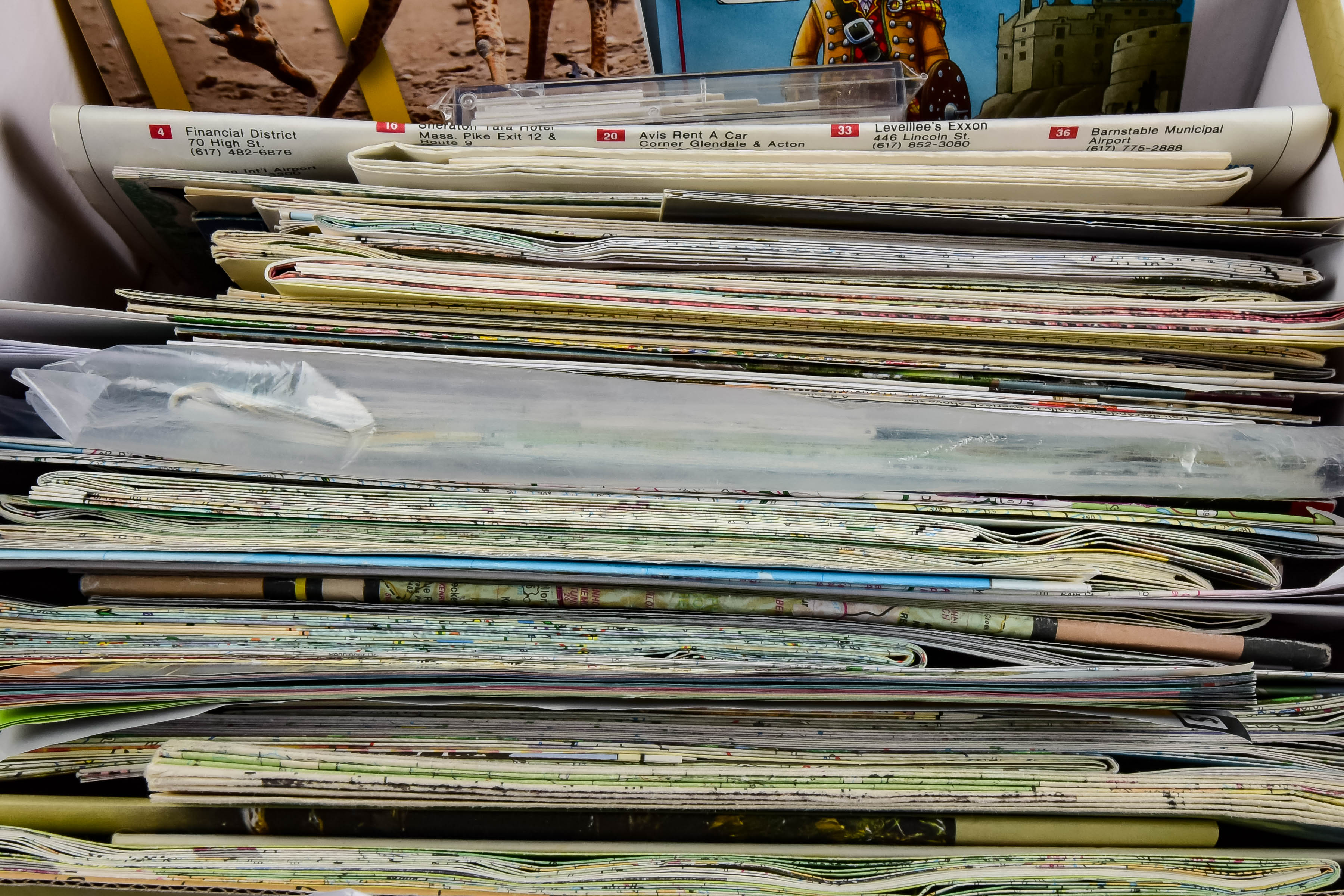 Generous Collection of Postcards and Maps