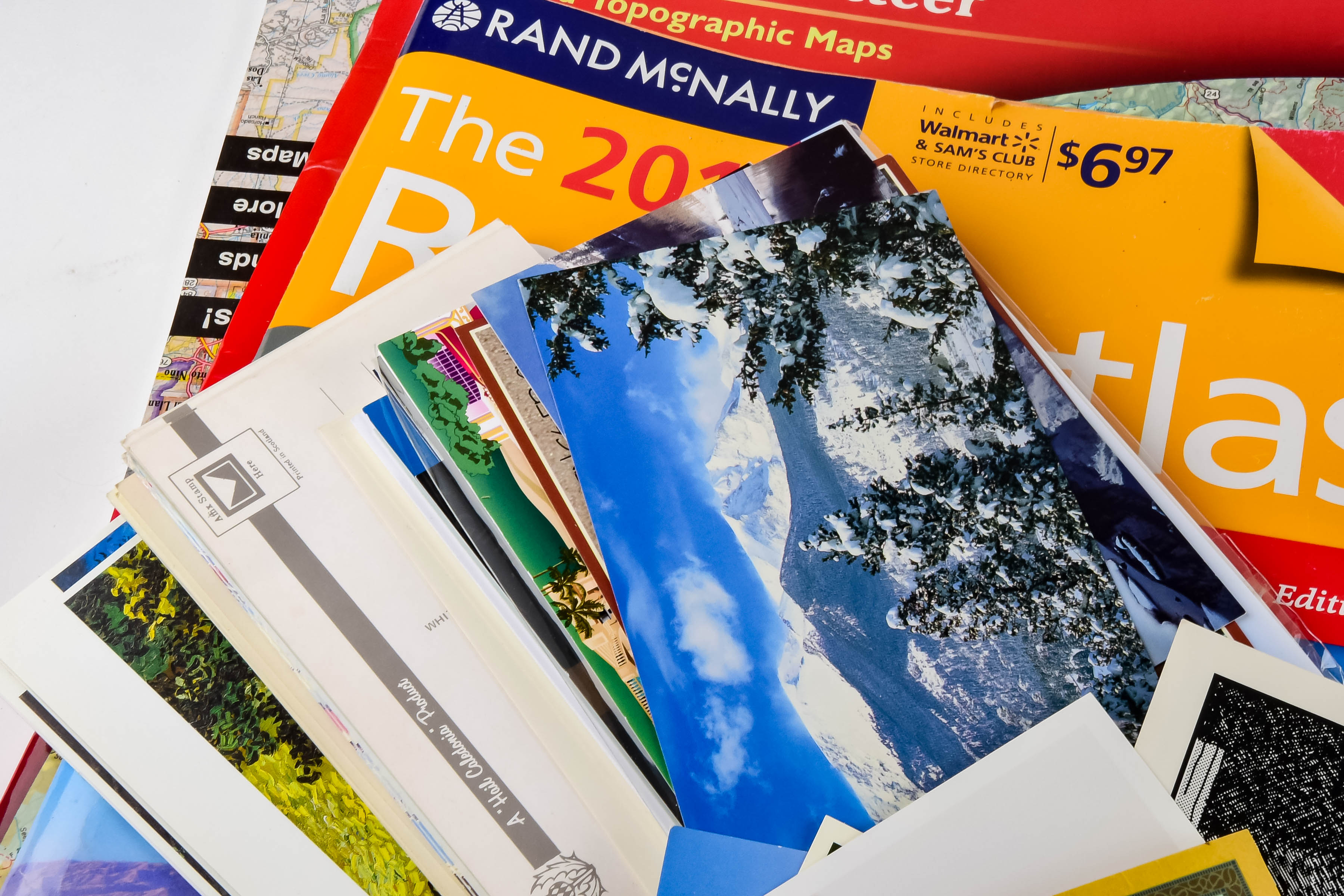 Generous Collection of Postcards and Maps