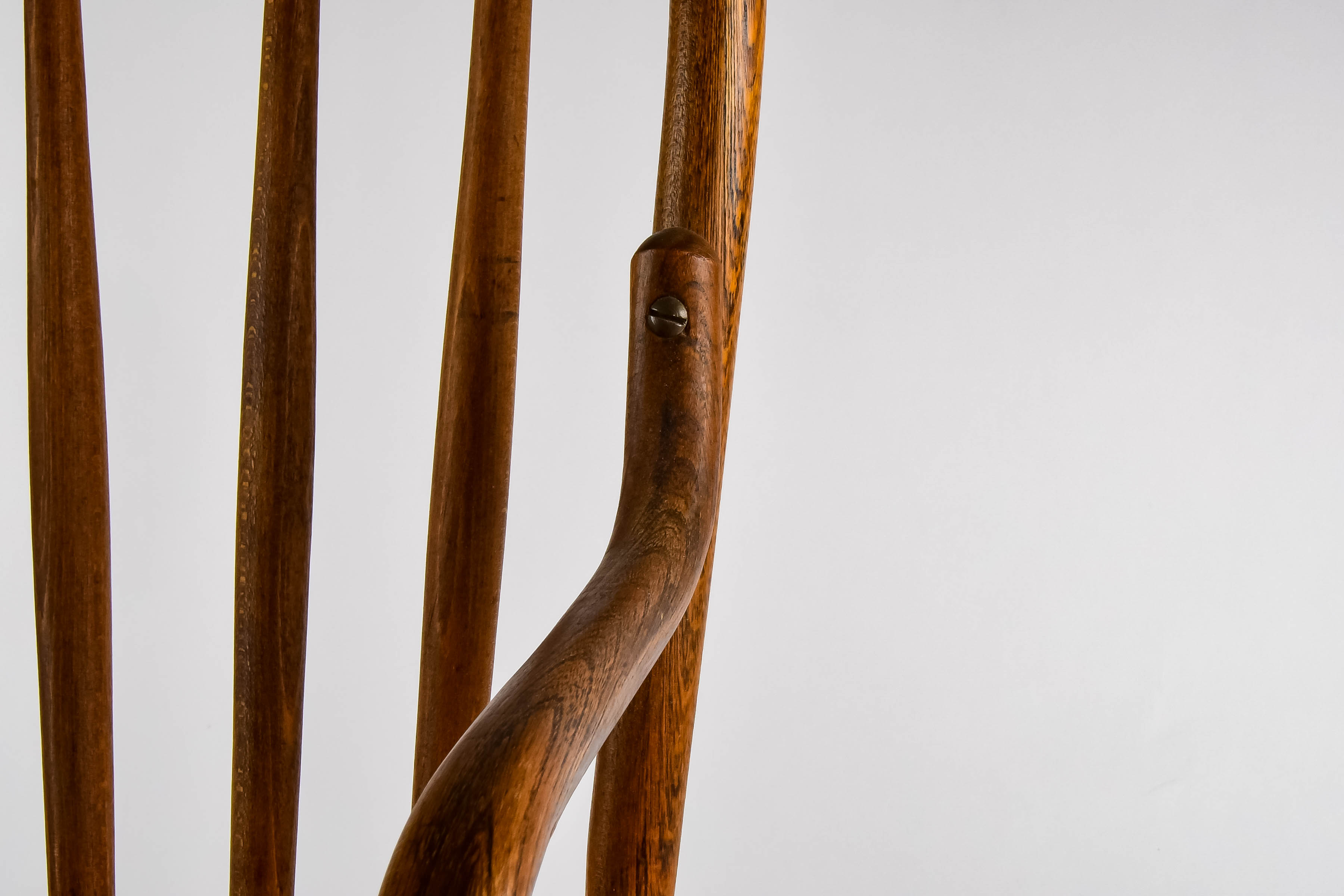 Children's Bent Oak Rocking Chair