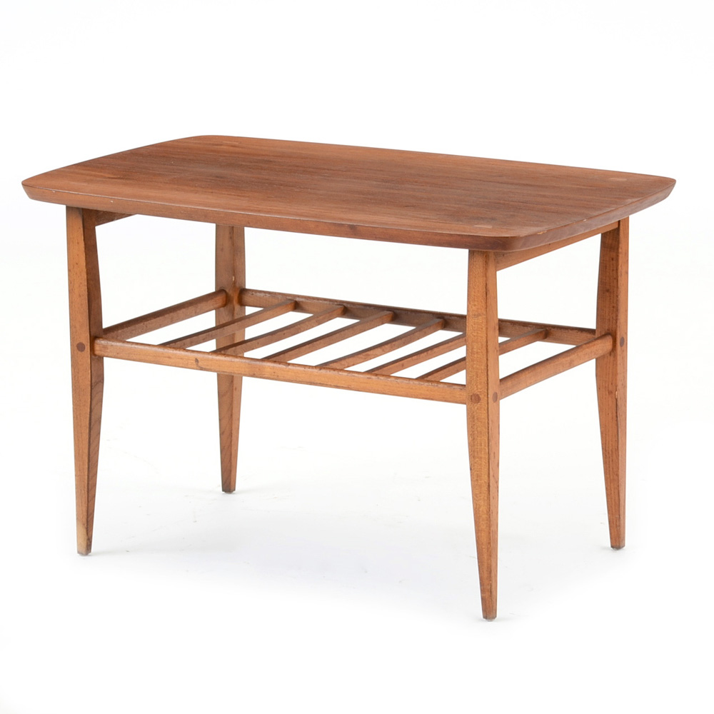 Lane Walnut End Table