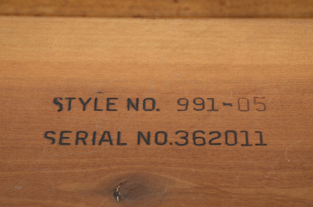 Lane Walnut End Table