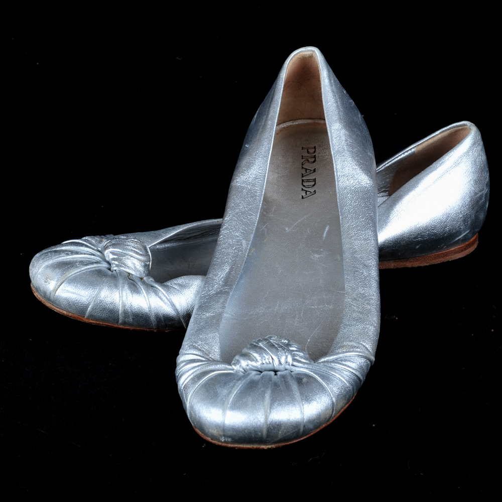 Women's Prada Leather Flats