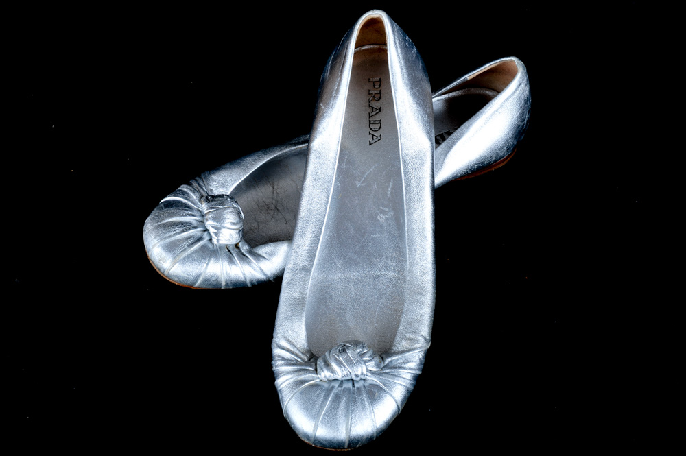 Women's Prada Leather Flats