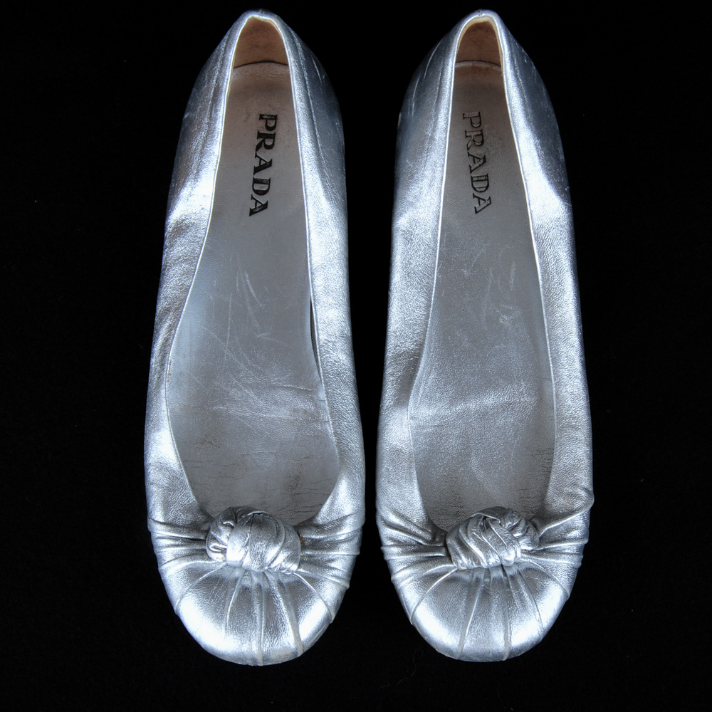 Women's Prada Leather Flats