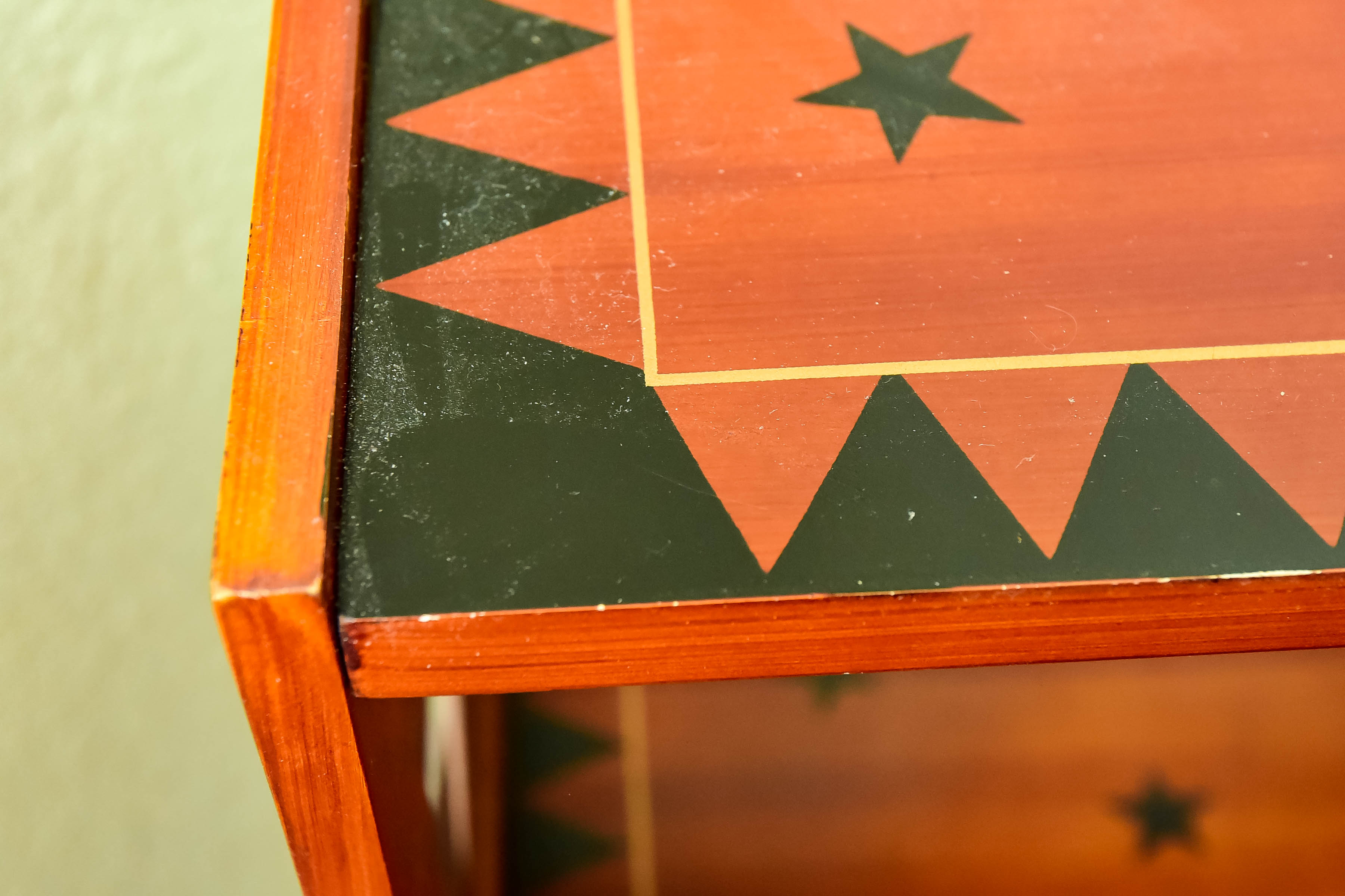 Western Themed Wooden Shelf