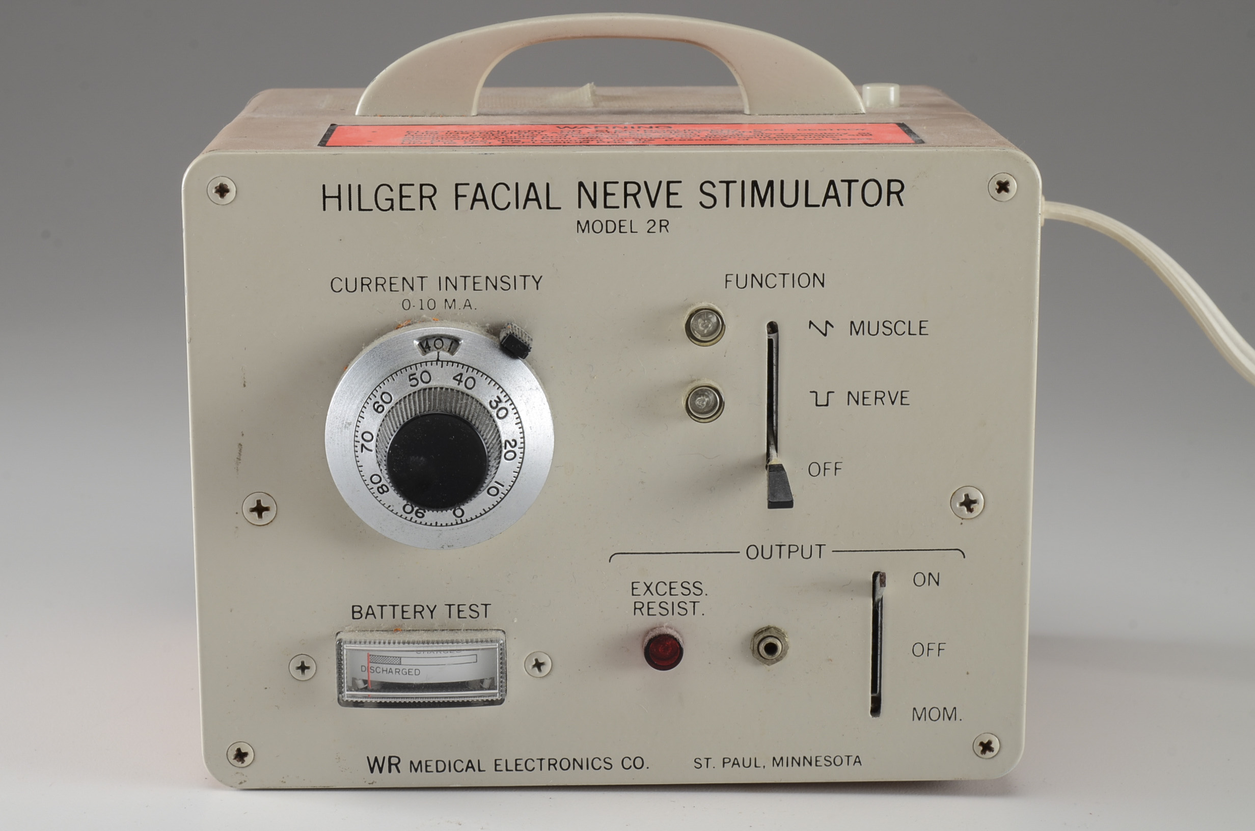 Vintage Hilger Facial Nerve Stimulator, Model 2R