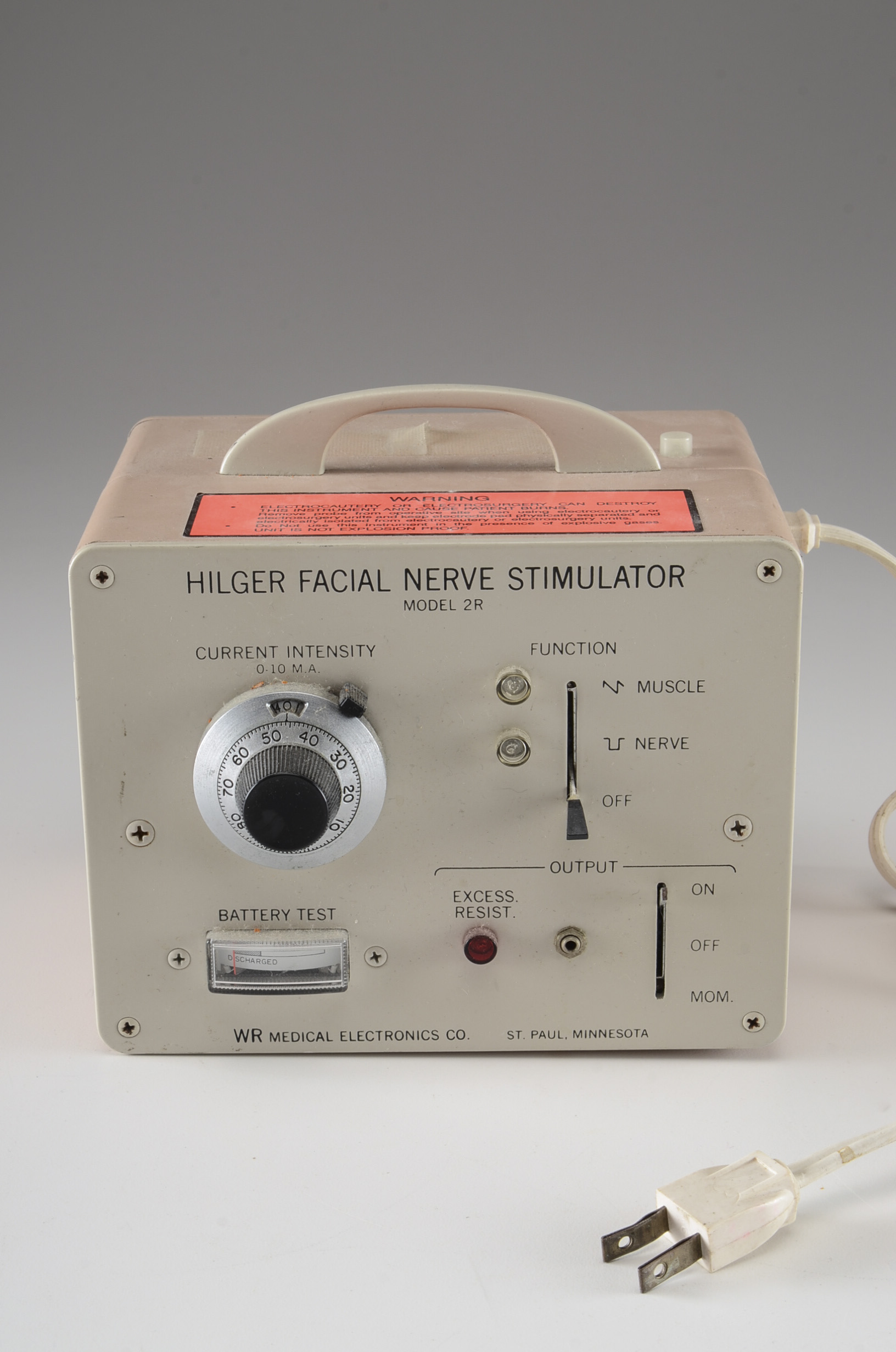 Vintage Hilger Facial Nerve Stimulator, Model 2R