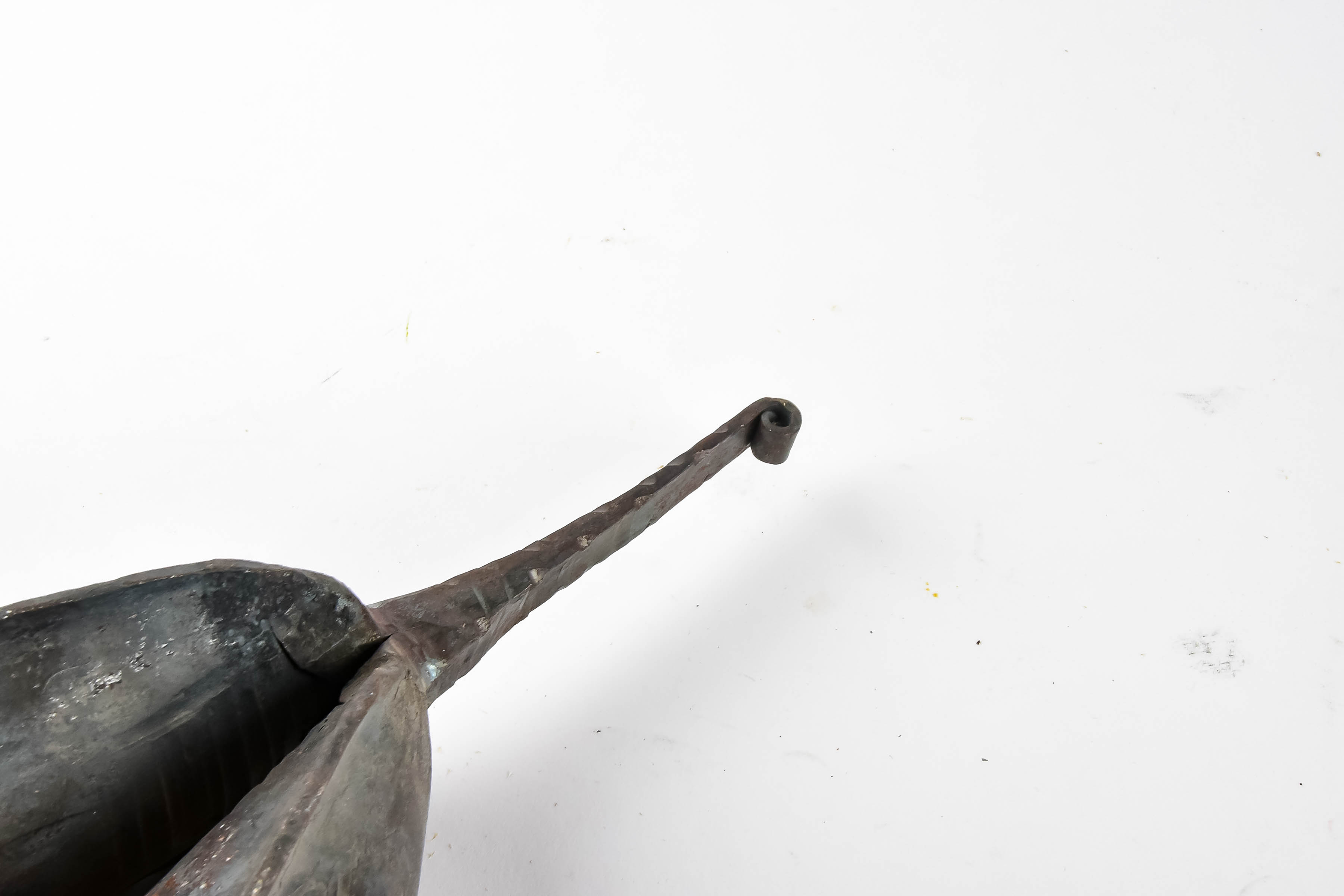 Hand-Crafted Cattle Call Bell with Stick